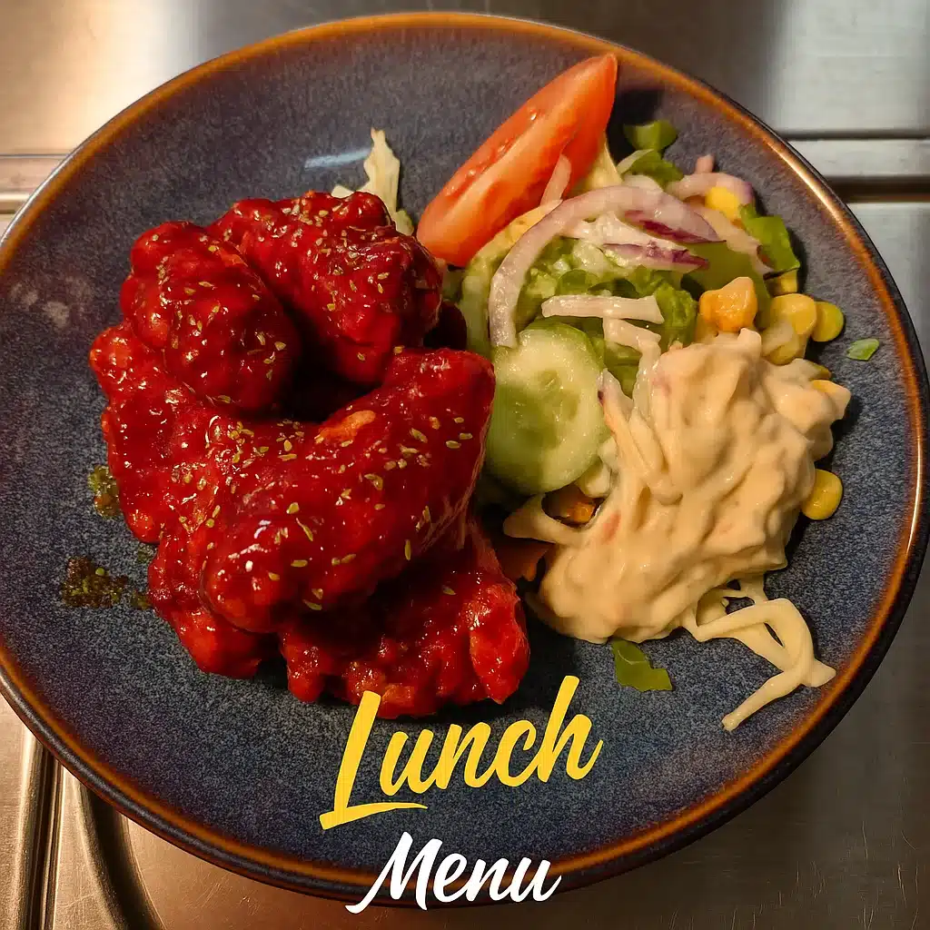Lunch menu
